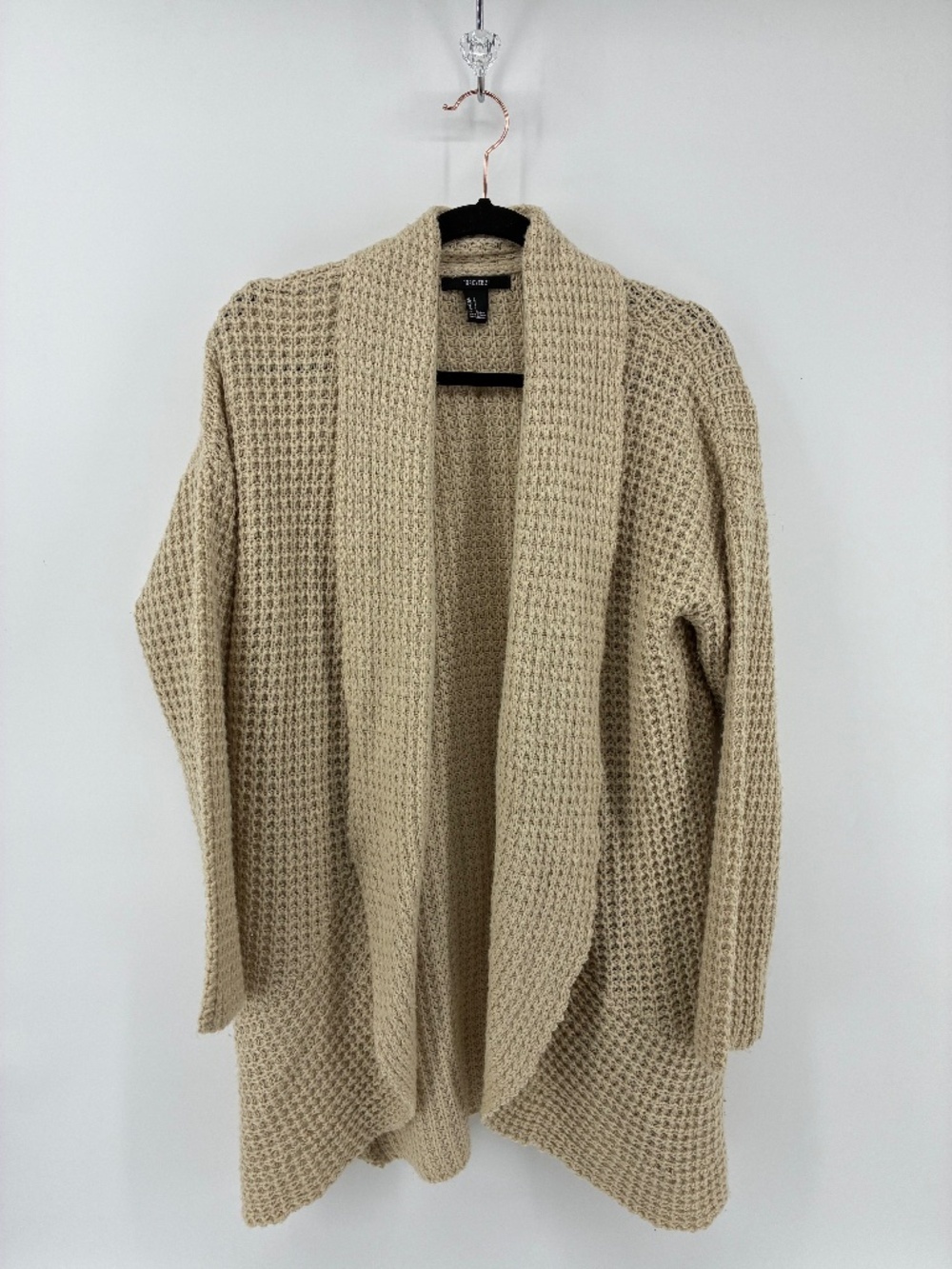 MASSIVE $10 SALE Forever 21 Cream Open-Front Cardigan